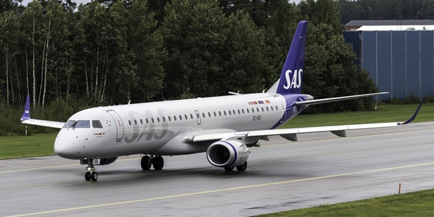 İskandinav Havayolu SAS, Embraer’den 55 Adet Uçak Satın Alacak